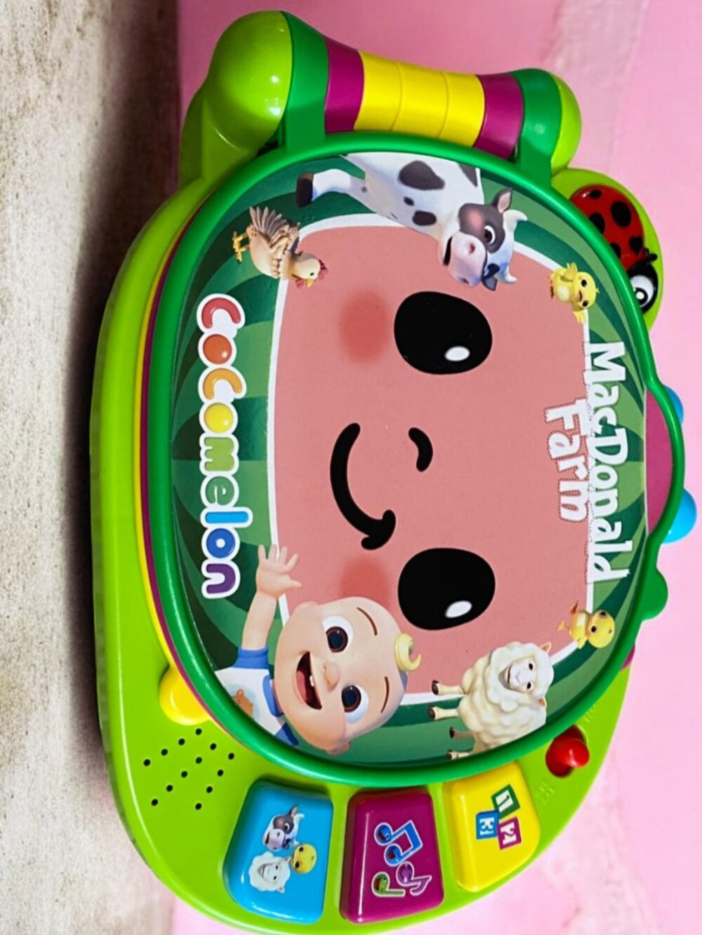 CoComelon Learning Book Interactive Toy, Old McDonald Farm